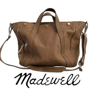 MADEWELL Stockholm Leather Satchel Bag